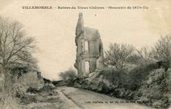 Villemomble - Ruines du Vieux Château - (Souvenir de 1870-71)