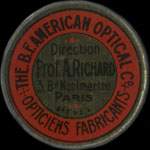 Timbre-monnaie American Optical