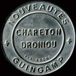 Timbre-monnaie Chareton Droniou