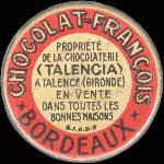 Timbre-monnaie Chocolat François