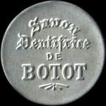 Timbre-monnaie Dentifrice de Botot type 3