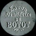 Timbre-monnaie Dentifrice de Botot type 2