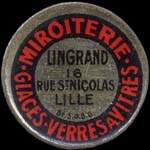 Timbre-monnaie Miroiterie Lingrand