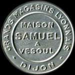 Timbre-monnaie Maison Samuel