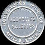 Timbre-monnaie Nouvelles Galeries