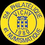 Timbre-monnaie Société Philatélique et Numismatique Vichy 1980