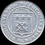 Timbre-monnaie Vermouth Crucifix