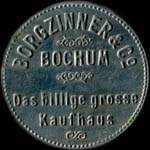 Timbre-monnaie Borgzinner & Co - Allemagne - briefmarkenkapselgeld