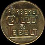 Timbre-monnaie Caille & Lebelt - Allemagne - briefmarkenkapselgeld