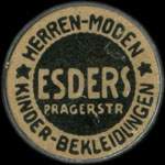 Timbre-monnaie Esders - Allemagne - Strassenbahn-Dresden - avers
