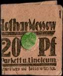 Timbre-monnaie Lothar Messow - Allemagne - Briefmarkengeld