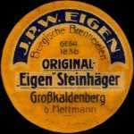 Timbre-monnaie J.P.W. Eigen - Allemagne - briefmarkenkapselgeld