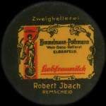 Timbre-monnaie Robert Jbach - Allemagne - briefmarkenkapselgeld