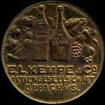Timbre-monnaie E.L.Kempe & Cie - Allemagne - briefmarkenkapselgeld