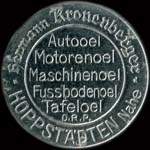 Timbre-monnaie Kronenberger - Allemagne - briefmarkenkapselgeld