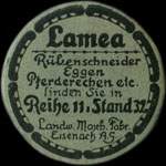 Timbre-monnaie Lamea - Allemagne - briefmarkenkapselgeld