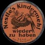 Timbre-monnaie Nestle's Kindermehl - Allemagne - briefmarkenkapselgeld