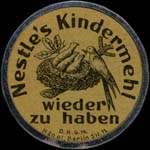 Timbre-monnaie Nestle's Kindermehl - Allemagne - briefmarkenkapselgeld