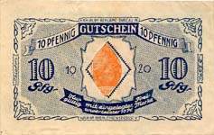 Timbre-monnaie Kjölby - Köln - Allemagne - Briefmarkengeld
