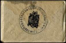 Timbre-monnaie Meuselwitz - Allemagne - Briefmarkengeld