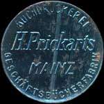 Timbre-monnaie Prickarts - Allemagne - briefmarkenkapselgeld
