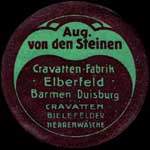 Timbre-monnaie Von Den Steinen - Allemagne - briefmarkenkapselgeld