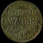Timbre-monnaie C.Wagner - Allemagne - briefmarkenkapselgeld