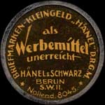 Timbre-monnaie Werbemittel - Allemagne - briefmarkenkapselgeld
