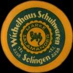 Timbre-monnaie Wichelhaus Schuhwaren - Allemagne - briefmarkenkapselgeld