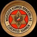 Timbre-monnaie Wickler-Kpper  Elberfeld-Barmen - 30 pfennig bleu sur fond marron - avers