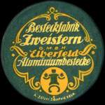 Timbre-monnaie Besteckfabrik Zweistern - Elberfeld - 5 pfennig lie-de-vin sur fond orange - avers