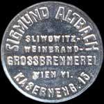 Biefmarkenkapselgeld Sigmund Altbach - timbre-monnaie - encased stamp