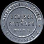 Biefmarkenkapselgeld Dewisch & Rittmann - timbre-monnaie - encased stamp