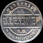 Biefmarkenkapselgeld D.Lessner - timbre-monnaie - encased stamp