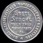 Biefmarkenkapselgeld Gretl Stochl - timbre-monnaie - encased stamp