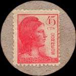 Carton moneda Argentona 1937 - 55 centimos - timbre-monnaie de fantaisie - Espagne - revers