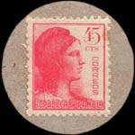 Carton moneda Cordoba 1936 - 45 centimos - timbre-monnaie de fantaisie - Espagne - revers