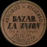 Timbre-monnaie Bazar La Union - Espagne - avers