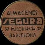 Timbre-monnaie Segura - Espagne - avers