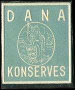 Timbre-monnaie Dana Konserves - Danemark