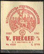Timbre-monnaie Kleinsmedie & jernstraadvare-fabrik - Mogens-Tranberg - 1881 - 1941 - V. Fiedler - Danemark