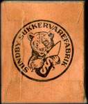 Timbre-monnaie Sundby Sukkervarefabrik - Danemark